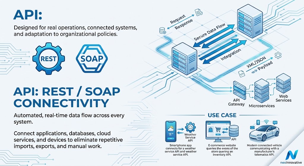 neoInterface - REST/SOAP API Architecture